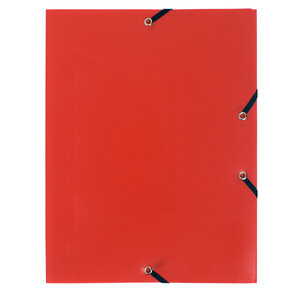 Chemise 3 Rabat ELAS. PP 24/32 ROUGE EXACOMPTA