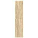 vidaXL Buffet haut chêne sonoma 70x42 5x185 cm bois d'ingénierie
