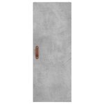 vidaXL Armoire murale gris béton 34 5x34x90 cm