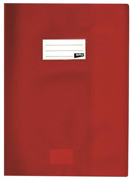 Protege Cahier Pvc 19/100 21X29 7 Rouge