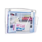 Trieur mural 1 case cep magnétique incolore