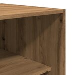 vidaXL Garde-robe chêne artisanal 100x50x200 cm bois d'ingénierie