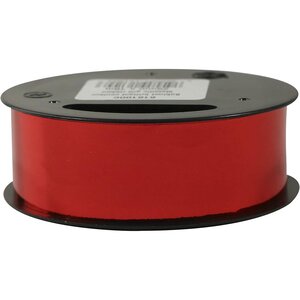 Plateau de 8 bobinots métallisés rouge 25mmx10m clairefontaine