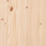 vidaXL Canapés de jardin sans accoudoirs coussins 2Pièces bois massif pin
