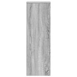 vidaXL Supports pour plantes 2 Pièces sonoma gris bois d'ingénierie