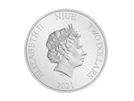 Pièce de monnaie 2 Dollars Niue 2021 1 once argent BE – IG-11
