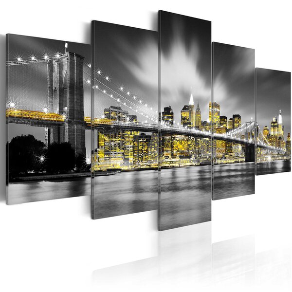 Tableau - nyc: yeux en ambre l x h en cm 100x50