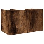 Organisateur armoire de bureau 44 5 x 24 x 25 cm bois ingénierie Chêne fumé 02_0043568