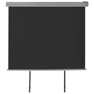 vidaXL Auvent latéral de balcon multifonctionnel 150 x 200 cm Noir