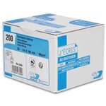 Boîte de 200 enveloppes  c5  162 x 229 mm  blanc  sans fenêtre gpv
