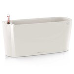 Lechuza jardinière de table delta 20 all-in-one blanc brillant 15560