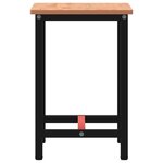 vidaXL Établi 80x55x81 5 cm bois massif de hêtre et métal