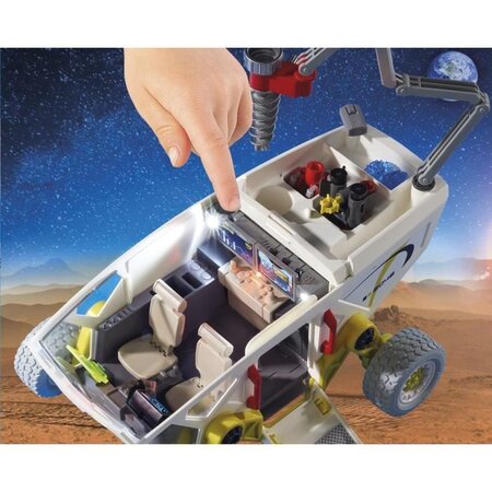 Playmobil 9489 - space - véhicule de reconnaissance spatiale - La Poste