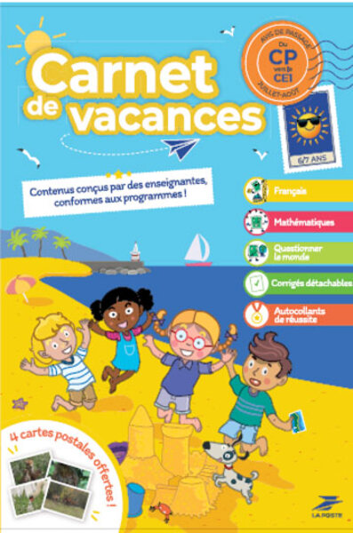 Carnet de vacances - du CP vers le CE1 - Edition 2025