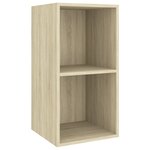 vidaXL Ensemble de meubles TV 3 Pièces Chêne sonoma Bois d'ingénierie