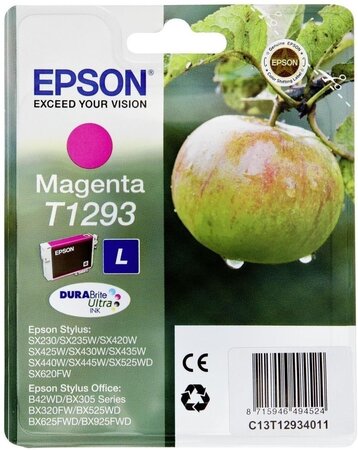 Cartouche d'encre epson pomme t1293 (magenta) - La Poste