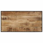 vidaXL Table de bar 110x55x107 cm bois de manguier massif brut