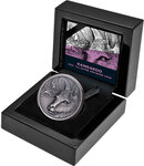 Pièce de monnaie en Argent 1 Dollar g 31.1 (1 oz) Millésime 2021 Wildlife Up Close KANGAROO