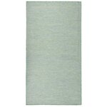 vidaXL Tapis à tissage plat d'extérieur 140x200 cm Turquoise