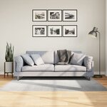 vidaXL Tapis IZA poils courts style scandinave gris 120x170 cm