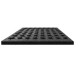 vidaXL Carreaux de protection antichoc 12Pièces Caoutchouc 50x50x3cm Noir