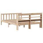 vidaXL Cadre de lit sans matelas 150x200 cm bois de pin massif