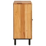 vidaXL Armoire latérale 90x33x75 cm bois massif d'acacia