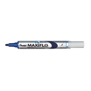 Marqueur MAXIFLO MWL5S pour tableau blanc Pointe Ogive Fine Bleu x 12 PENTEL