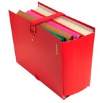 Chemise Dos Extensible Extensor® - 24x32cm - Rouge - X 10 - Exacompta