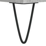 vidaXL Buffets 3 Pièces gris béton bois d'ingénierie