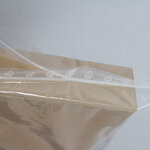 Lot de 5000 sachets plastiques à fermeture zip 280x400mm standard 50µ