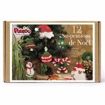 Coffret perles à repasser 12 décorations de Noël