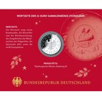 Pièce de monnaie 25 euro Allemagne 2021 J argent BE – Naissance du Christ