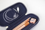 Trousse ovale semi-rigide série 1918 Bleu marine
