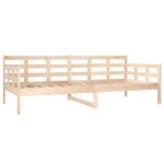 vidaXL Lit de jour Bois massif de pin 90x200 cm