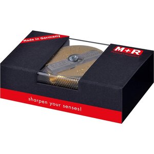 Taille-crayon duo  en laiton  rond M+R