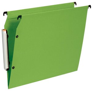 Pack de 10 dossiers suspendus PREMIUM opaque, fond V armoire vert ESSELTE
