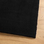 vidaXL Tapis HUARTE à poils courts doux et lavable noir 160x230 cm