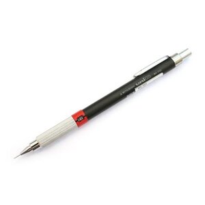 Porte-mines PREMIUM M5552 Grip 0,5mm Noir Bague rouge UNI-BALL