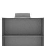 vidaXL Étagères suspendues de rangement 2 Pièces 6 niveaux Tissu