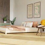 Lit double scandinave en bois COMFY 160 x 200