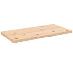 vidaXL Dessus de bureau 80x40x2 5 cm bois massif de pin