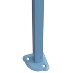 vidaXL Belvédère pliable 5x5 m Crème