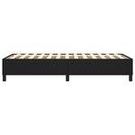 vidaXL Cadre de lit Noir 80x200 cm Similicuir