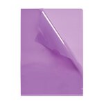 Sachet de 10 Pochette-coins M Star PVC 15/100eme Lilas ELBA