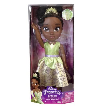 DISNEY PRINCESS Poupée Princesse Tiana en plastique - 38 cm