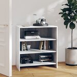 vidaXL Buffet Sonoma gris 70x40 5x75 cm Bois d'ingénierie