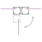 vidaXL Auvent latéral rétractable de patio 140x1200 cm Crème
