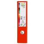 Classeur À Levier Prem'touch Intérieur Et Extérieur En Polypropylène - Dos 80mm - A4 Maxi - Rouge - X 10 - Exacompta