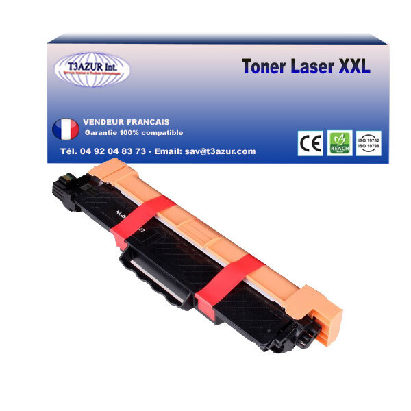 Toner compatible avec Brother TN247 pour Brother HL-L3270CDW  HL-L3280CDW Noire - 3 000 pages - T3AZUR